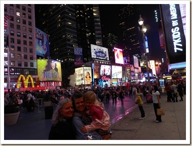 3 girls time square