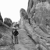 Trilha para o Double "O"   Arch - Arches National Park -   Moab - Utah