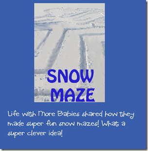 Snow Mazes