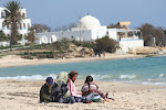 Mediterranean shore,  Nabeul, Tunisia