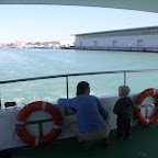 Op de veerboot naar Cadiz