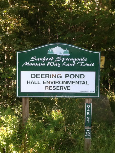 Deering Pond Hall Environmental Reserve