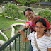 Viewing deck of crocodile cage Viewing deck of crocodile cage