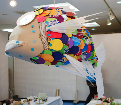 段ボールで、真鯛を作ってみた。 | make道場make道場