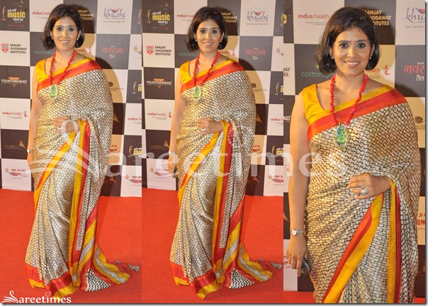 Konkana_Sen_Designer_Silk_Saree