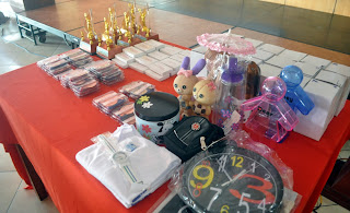 Trophies, Medals and Raffle Draw prizes