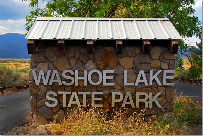 Washoe Lake Sign