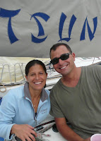 2008 Fleet / NOOD 2008 - Brother and sister on Tsunami_ Wendy and Bryan.JPG
