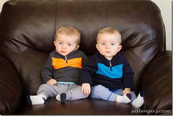 7 month old twins