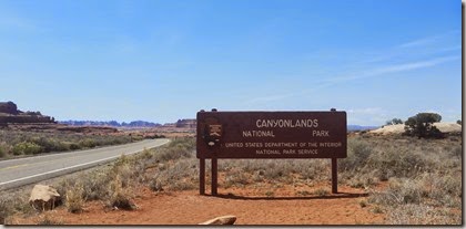 Canyonlands Sign