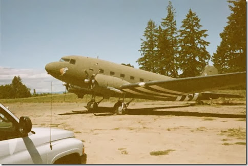 1944 Douglas C-47 Skytrain at the Evergreen Aviation Museum in 2001