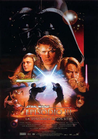 STAR WARS. Episodio III La Venganza de los Sith (cartel)