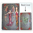 Blank Book Of Shadows Red Fairy