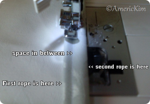 Second rope trim