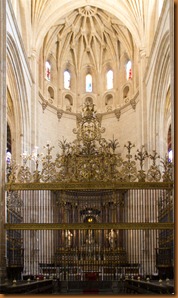 Segovia,  cathedral, high altar