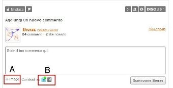 Condivisione su Twitter e Facebook Condivisione social network disqus