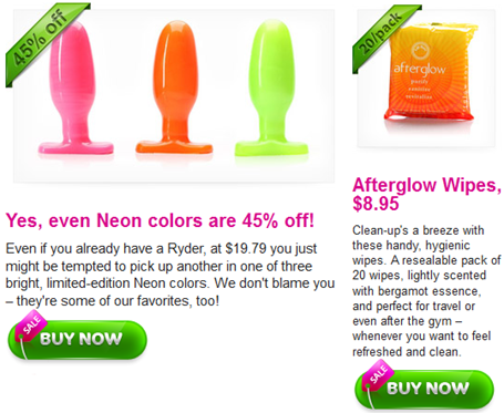 Tantus Ryder Plug, now 45% off!