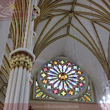 Interior do  Santuário de Nuestra Sra de las Lajas - Ipiales - Colombia