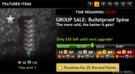 Bulletproof Spine GS end