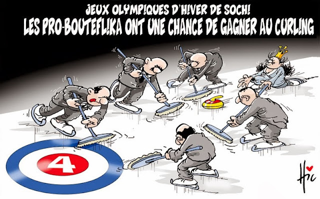le Prp Bouteflika ont une chance de gagner au curling