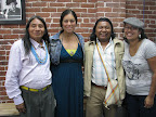 Amongst other friends, Berito and Gilberto re-connected with members of the organization Mujer U'wa, which visited their territory in August of 2010. See (http://www.peacedevelopmentfund.org/page/mujer) for more information about Mujer U'wa's initiatives.