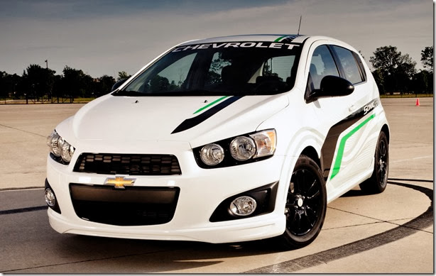 2013 Chevrolet Sonic with a Z-Spec package