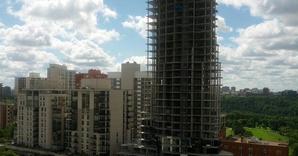 Downtown Edmonton Real Estate Blog Summer View From Glenora Manor!