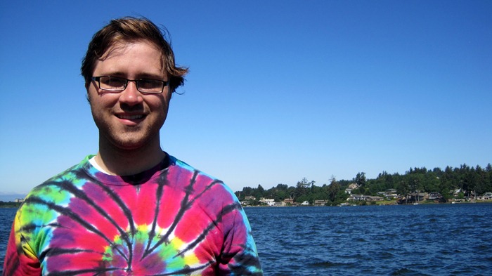 Taylor at Devil's Lake in Lincoln City