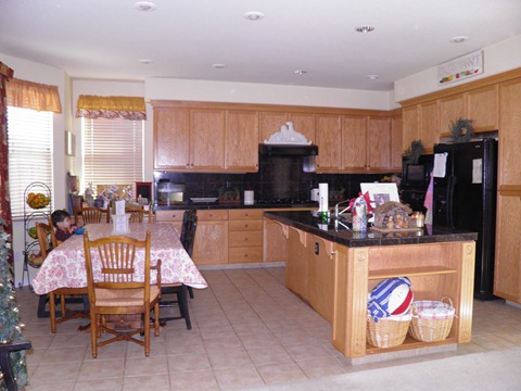 clean kitchen