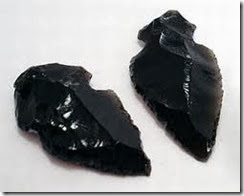 flechas obsidiana flechas obsidiana