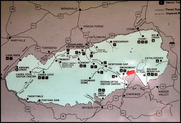 00- Map to Smokemont Campground