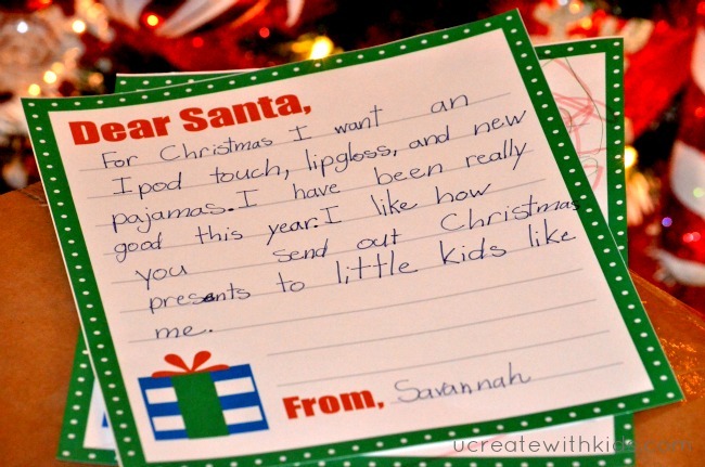 Santa Claus Letter