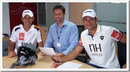 SAAB apuesta por el mejor p&aacute;del del mundo: patrocinador de S. Nerone y D. Guti&eacute;rrez 2011