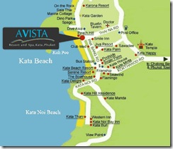 Avista Phuket Resort & Spa map