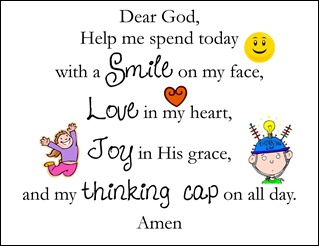 MORNING PRAYER MORNING PRAYER