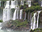 Wunderschöne Wasserfälle in Iguazu