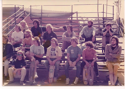 Getting instructions before the start of the 1975 Bahne/Cadillac Contest. This was the beginning of the 70's era.