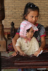Two Uzbek girls