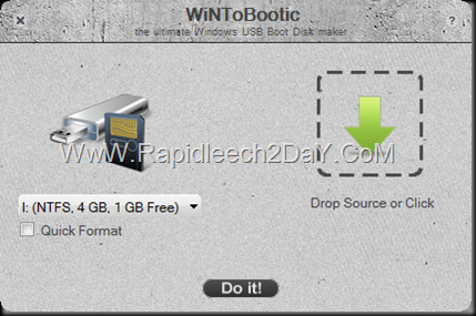 Download WintoBootic 2.1 2014 create USB bootable Windows Vista/7/8/8.1/ Server 2008/2012