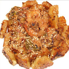 Shrimp Escabeche With Ginger-Grilled Pineapple