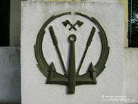 Gozdowice -Pomnik Sapera (odsłonięty dla uczczenia pamięci saperów poległych w pierwszym dniu forsowania Odry -16 kwietnia 1945 r.)