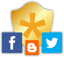 Símbolo CS com redes sociais