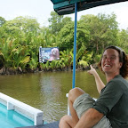 Eingang zum Nationalpark "Tanjung Puting NP" in Borneo
