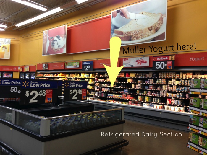 Where to find Muller Yogurt in Walmart's Dairy section. A quick and easy dessert featuring healthy yogurt, pineapple, and cookie crumbs. Don't have time to make a healthy dessert or any dessert? There are no excuses now! This pineapple parfait only takes 5 minutes to make! Now that's a quick dessert! The recipe also comes with a free "Do Not Disturb / Pampering In Progress" door knob hanger so you can eat your dessert in peace! #MullerMoment #CollectiveBias #ad #pineapple #quick #easy #desserts #yogurt Where to find Muller Yogurt in Walmart s Dairy section