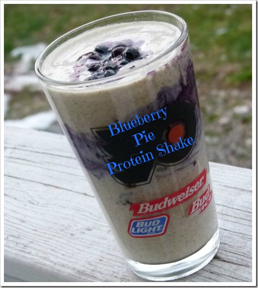 blueberry pie shake