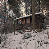 Santa in the Woods