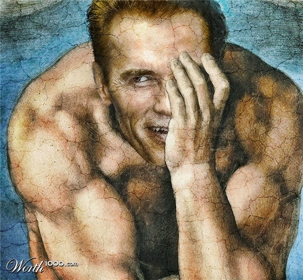 Современный ренессанс, картины с лицами знаменитостей (22 фото) | Картинка №20