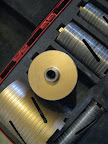 dettaglio foretto oro laser diametro 102mm, usato con la carotatrice portatile a secco Maxima 1800