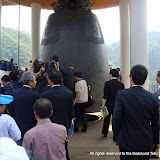 Opening ceremony of the World Peace Bell Park, South Korea