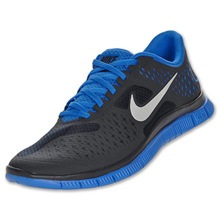 Nike Free 4.0 v2 black royal blue